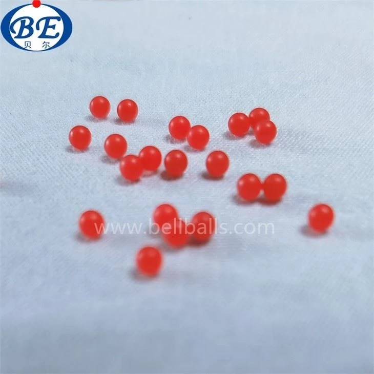 20mm Solid Yellow Plastic Ball
