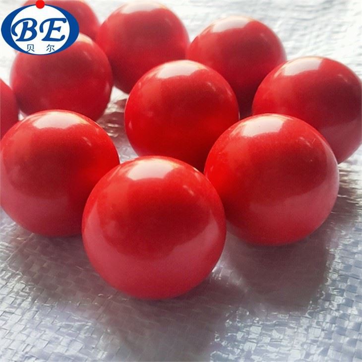 Sfere di plastica rosse da 30 mm